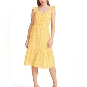 NWT BB Dakota Steve Madden Petal Heart Sunflower Sundress